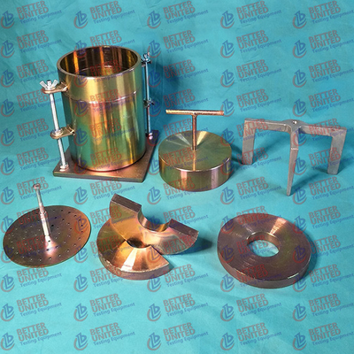 BS Standard CBR Mould And Accessories Soil Testing Equipment