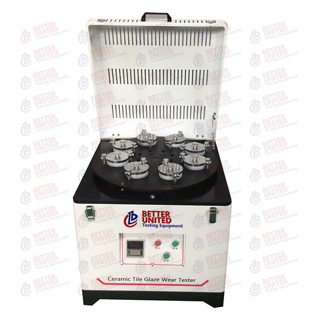 8 Samples Ceramic Tile Abrasion Tester Laboratory Testing Equipment