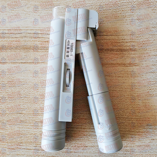 ABS plastic Non Destructive Testing Equipment  40X  80X   Crack Detection Microscope