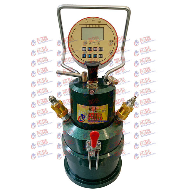 1 Litre Air Entrainment Testing Equipment 0.0005mpa Pressure Gauge