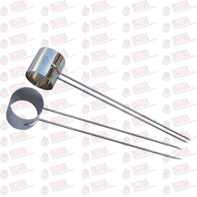 Steel Le Chatelier Mould Cement Testing Instruments UNE 80102 Standard